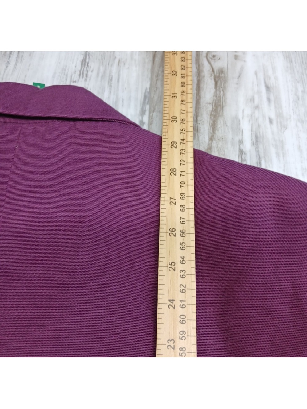 Farm Rio Lyocell and Cotton Blend Blazer in Plum Purple - Picture 7 of 13